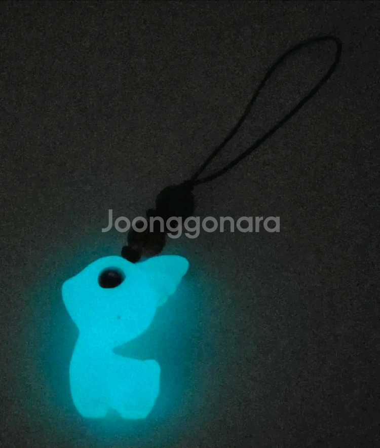 무배 새제품 사슴 야광 열쇠고리 키링 자동차 장식--1