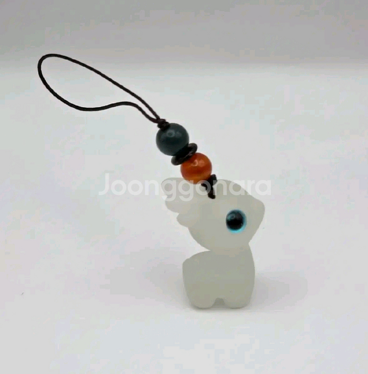 무배 새제품 사슴 야광 열쇠고리 키링 자동차 장식--3