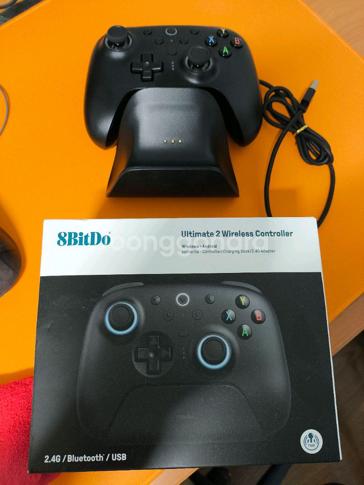 8bitdo 얼티메이트2 컨트롤러 충전독포함--0