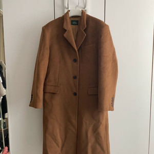 더바넷 캐시미어코트 브라운