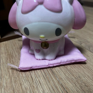 산리오 마이멜로디 저금통 방석 포함