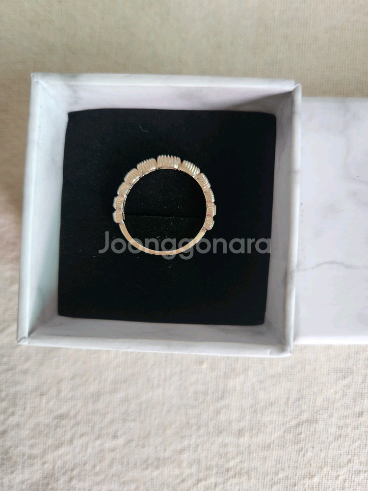 14k꼬냑다이아반지(리얼화이트)--4