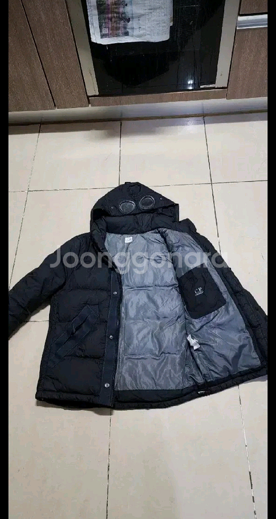 CP 컴퍼니 고글패딩 95--6