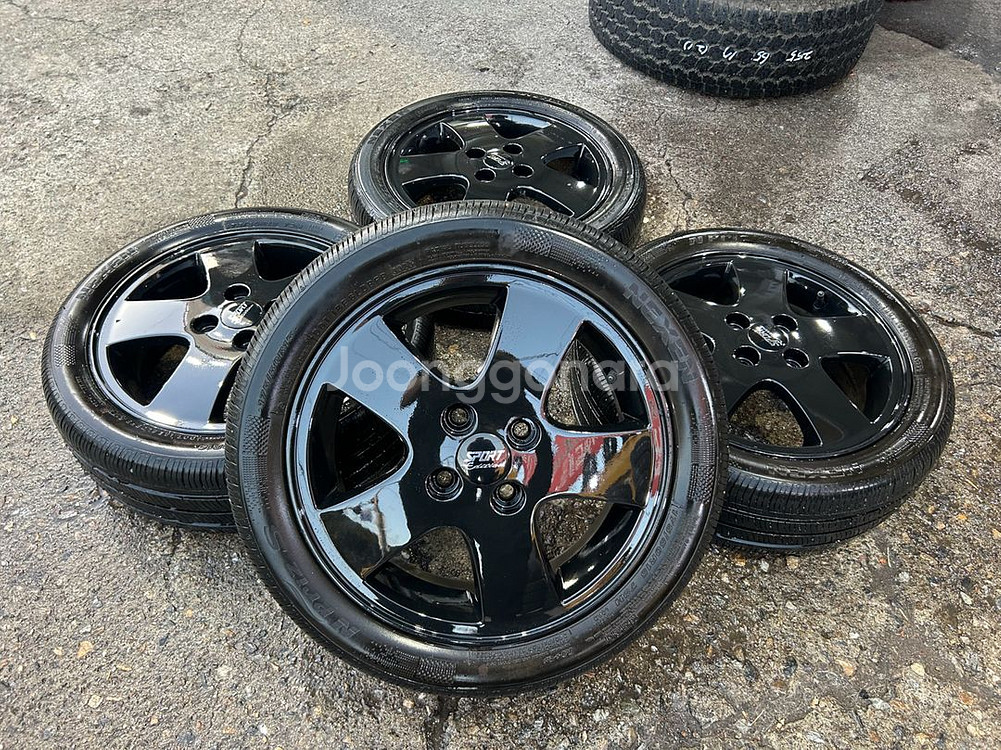 스파크 모닝 레이 캐스퍼 액센트 쉐보레 순정 15인치--0