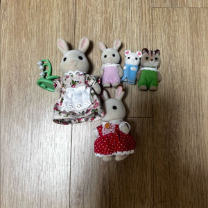 실바니안 패밀리 토끼 다람쥐 아기 쥐