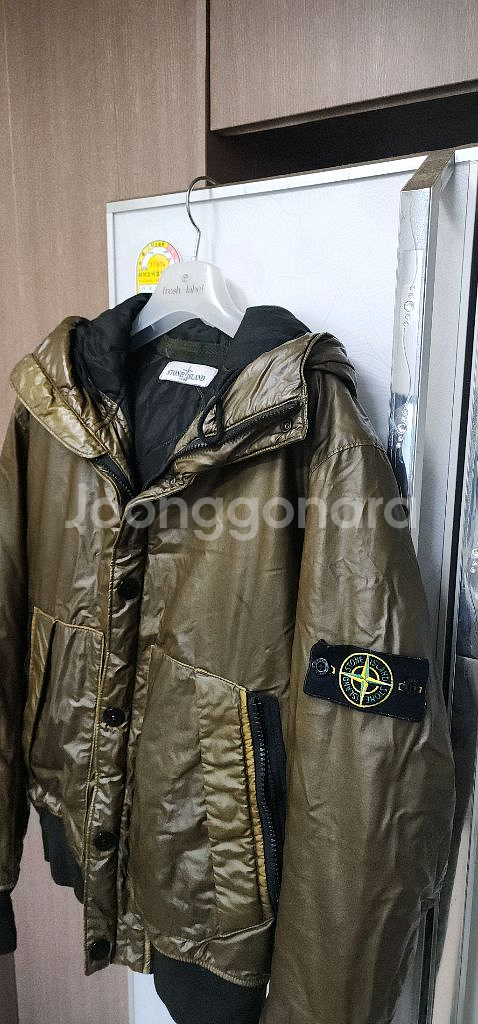 스톤아일랜드 후드 항공점퍼 100--2