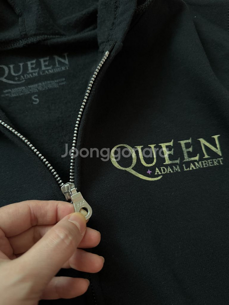 영국 밴드 퀸 Queen&아담램버트 투어 굿즈 후디집업--1