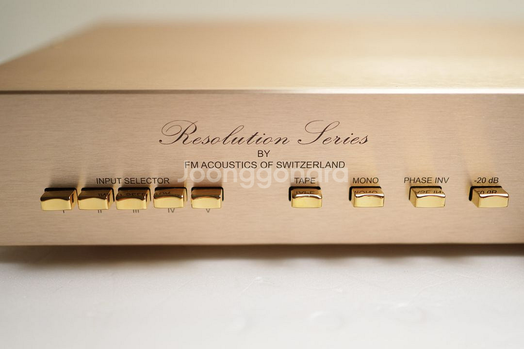 FM 어쿠스틱스 FM255 MK II 복각 프리앰프--1