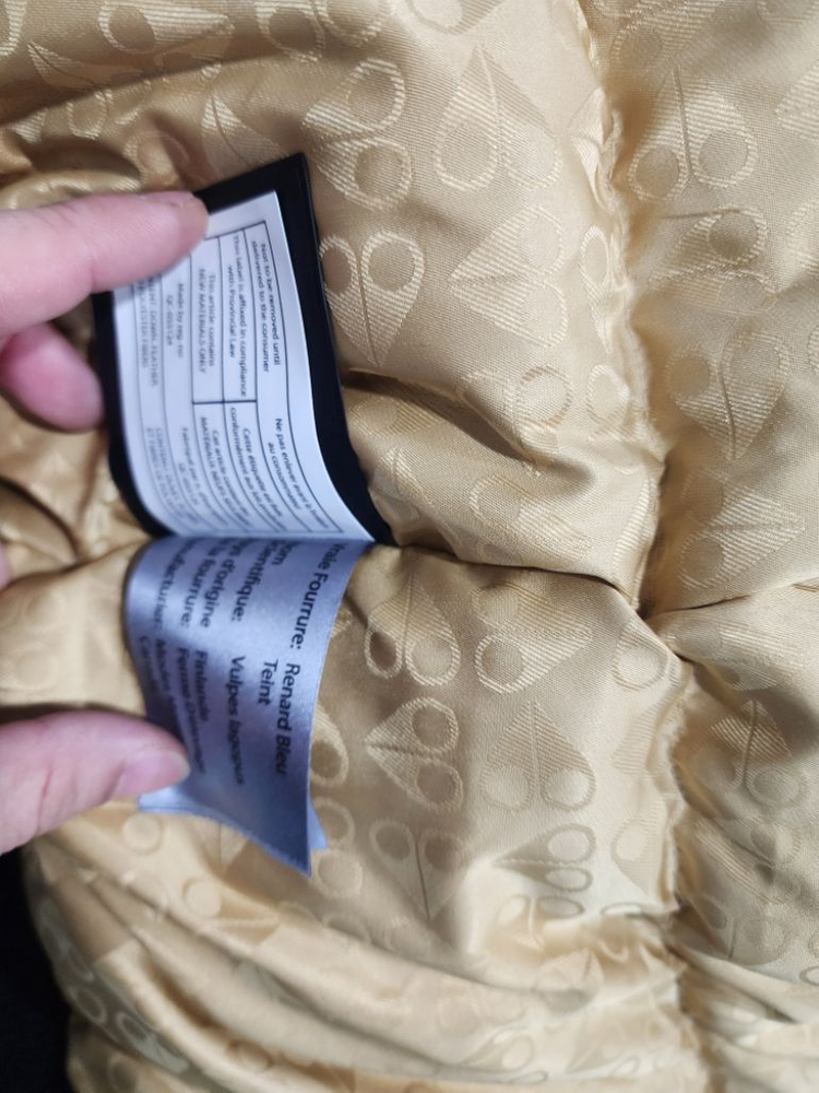 실착 3회 정품 무스너클 발리스틱 XL사이즈 금장 봄버 이미지