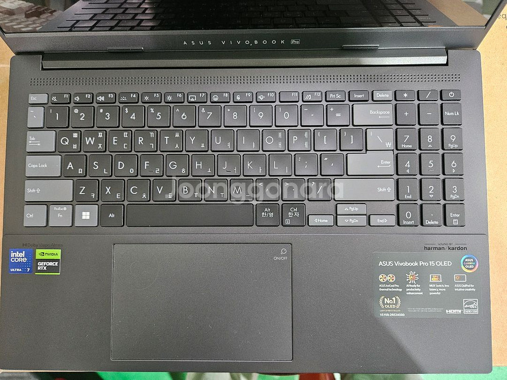 급매 Asus 아수스 비보북 프로 15 올레드 액정--5