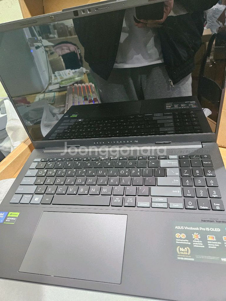 급매 Asus 아수스 비보북 프로 15 올레드 액정--7