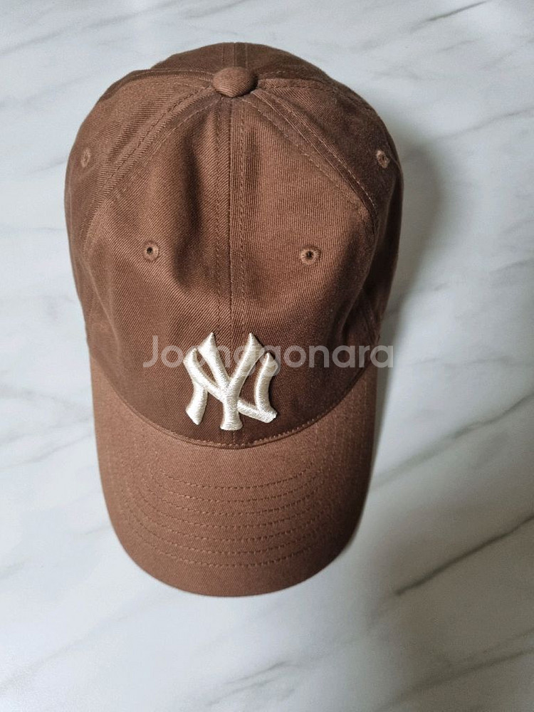 MLB 에이스 언스트럭쳐 볼캡-라이트 브라운--1