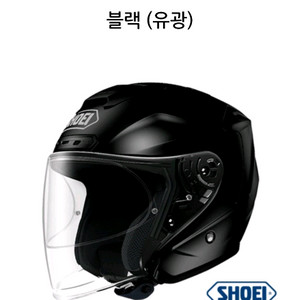 쇼에이 헬멧 오픈페이스 제이포스4 유광블랙
