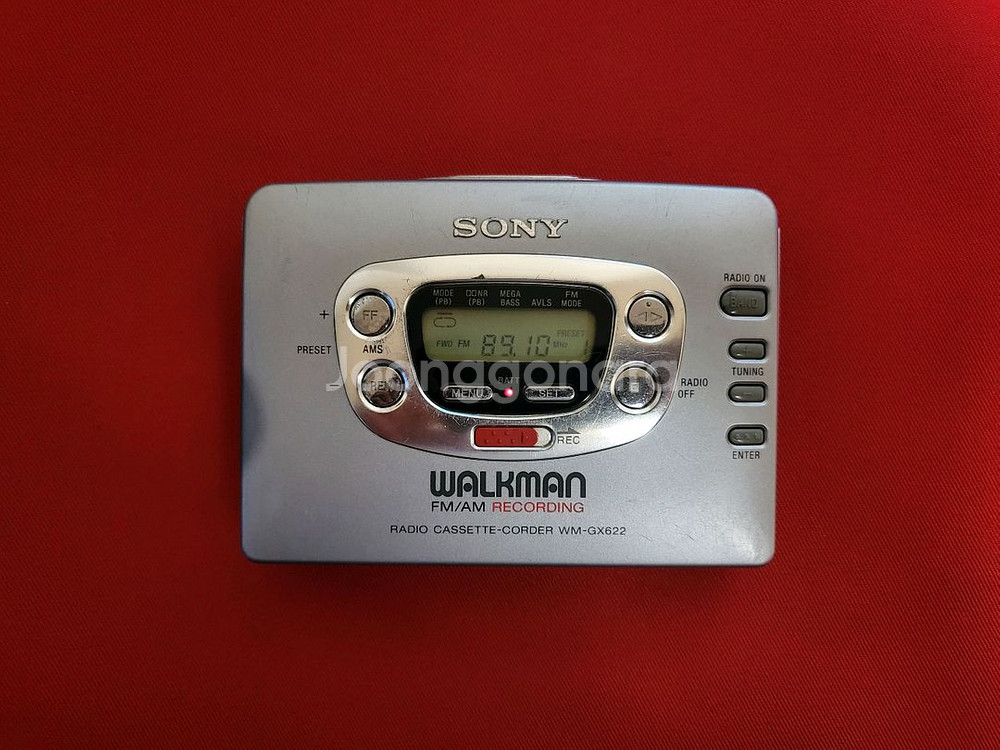 소니워크맨 WM-GX622 정상작동품--0