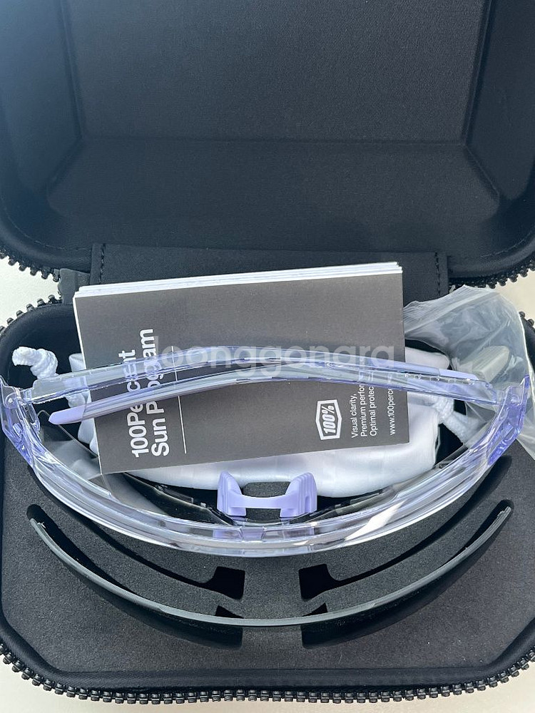 100% 스피드크래프트 XS 라벤더 미러 렌즈 선글라스--1