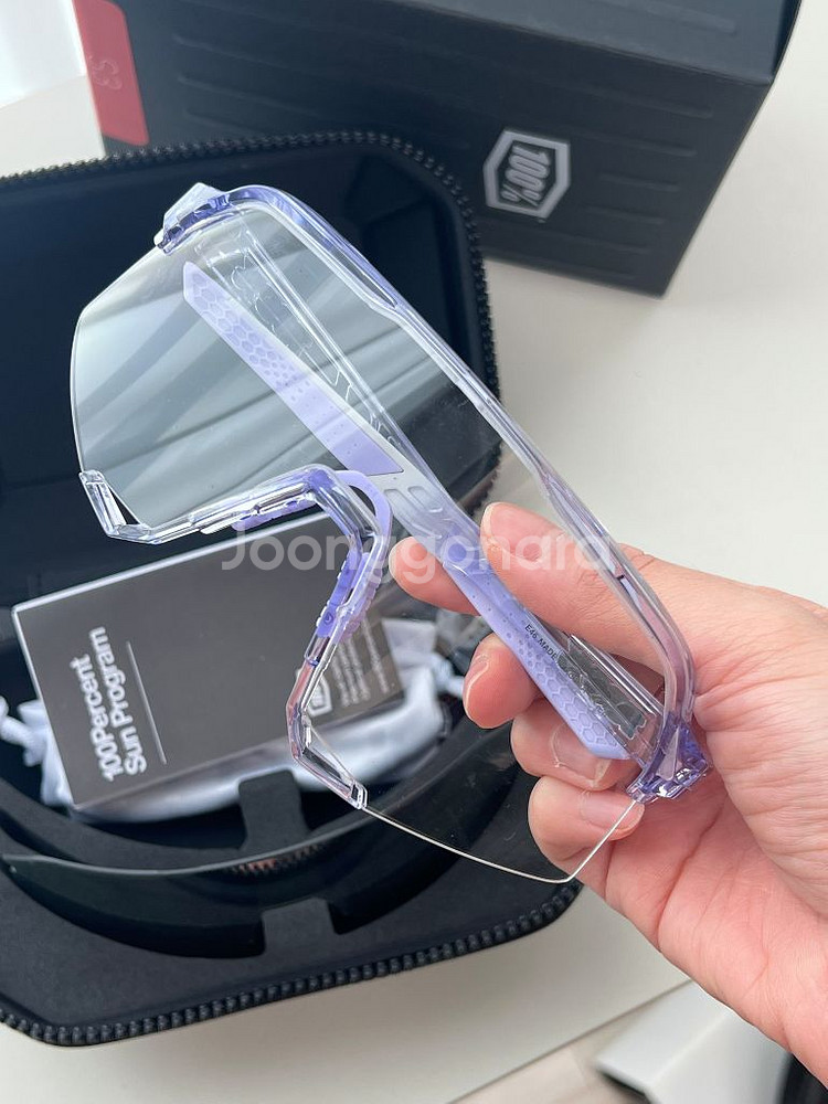 100% 스피드크래프트 XS 라벤더 미러 렌즈 선글라스--2