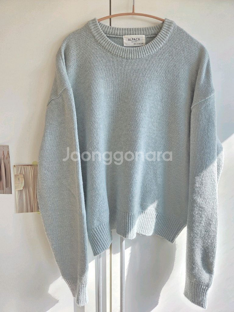 간절기 니트 소라 컬러--0