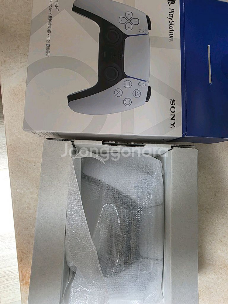 ps5 듀얼센스 화이트 미사용--0
