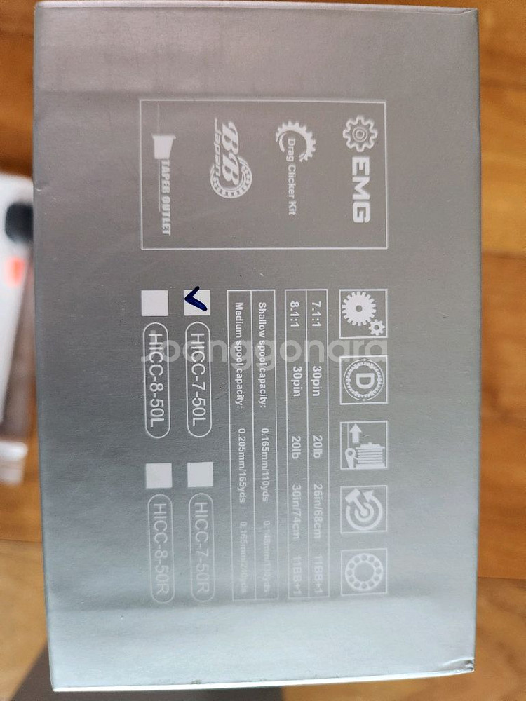 아큐라 베이트 릴 7점대 +보조스풀 미사용품--1