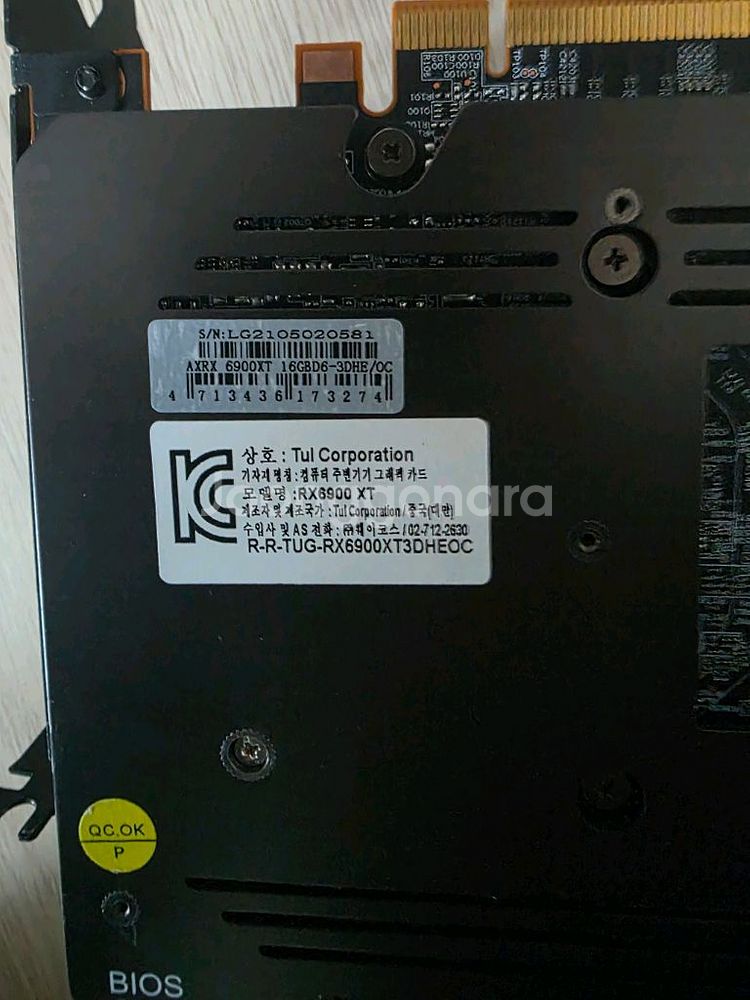 RX6900XT 16GB 레드데빌 그래픽 판매합니다.--3