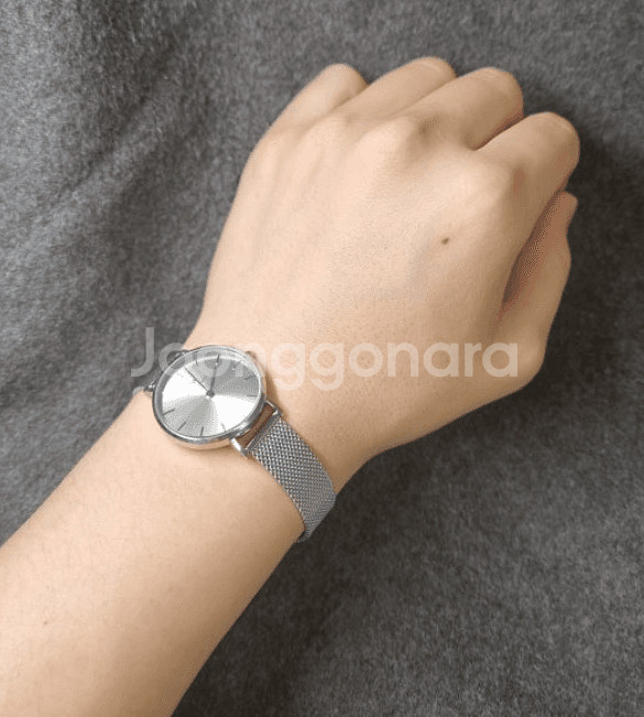 다니엘웰링턴 은색 실버 시계 28mm--0