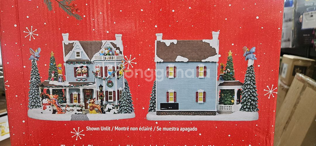 디즈니 크리스마스 멜로디 오르골 새상품입니다--1