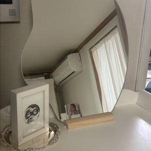 비정형 탁상 거울 화장대 거울 화이트 450*600