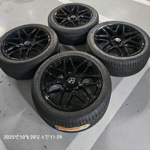 벤츠G바겐 AMG 휠 타이어 한 대분 판매합니다