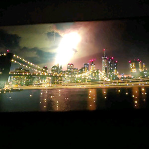 카페/홈 인테리어 끝판왕 LED 광섬유 액자