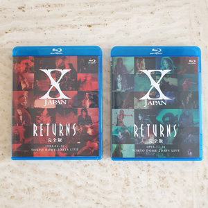 X JAPAN 엑스재팬 RETURNS 완전판 블루레이