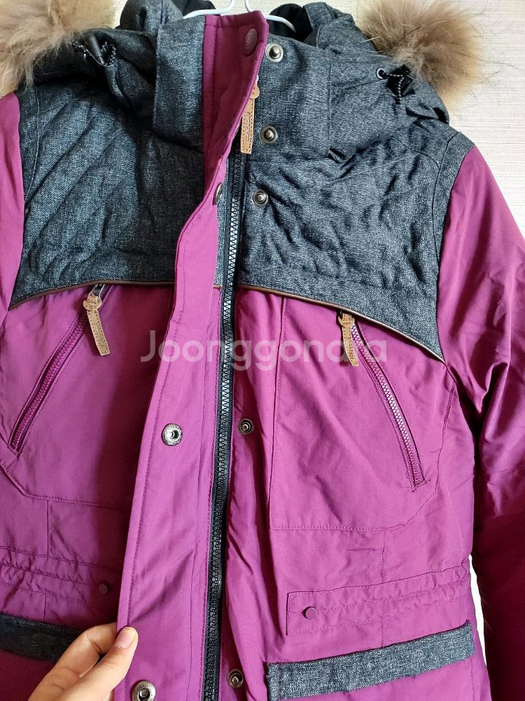 프로스팩스 롱 덕다운패딩 140-150 택포--2