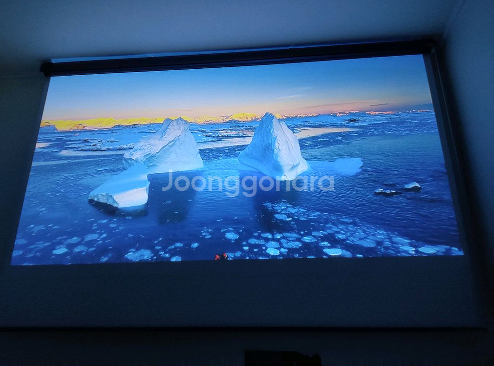 맥큐빅 빔프로젝터 L018 + 크롬캐스트 3세대--3