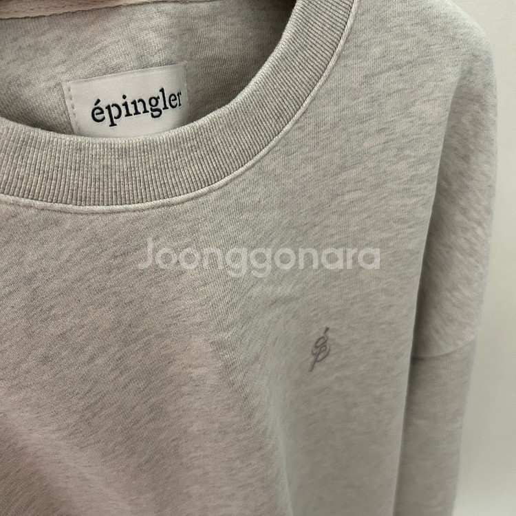 에핑글러 epingler 자수로고 스웻셔츠 맨투맨 판매--3