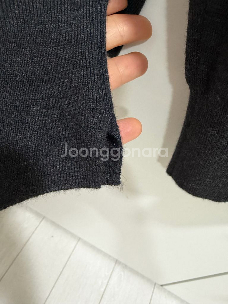 더캐시미어 울라운드넥 니트탑(사진추가)--6