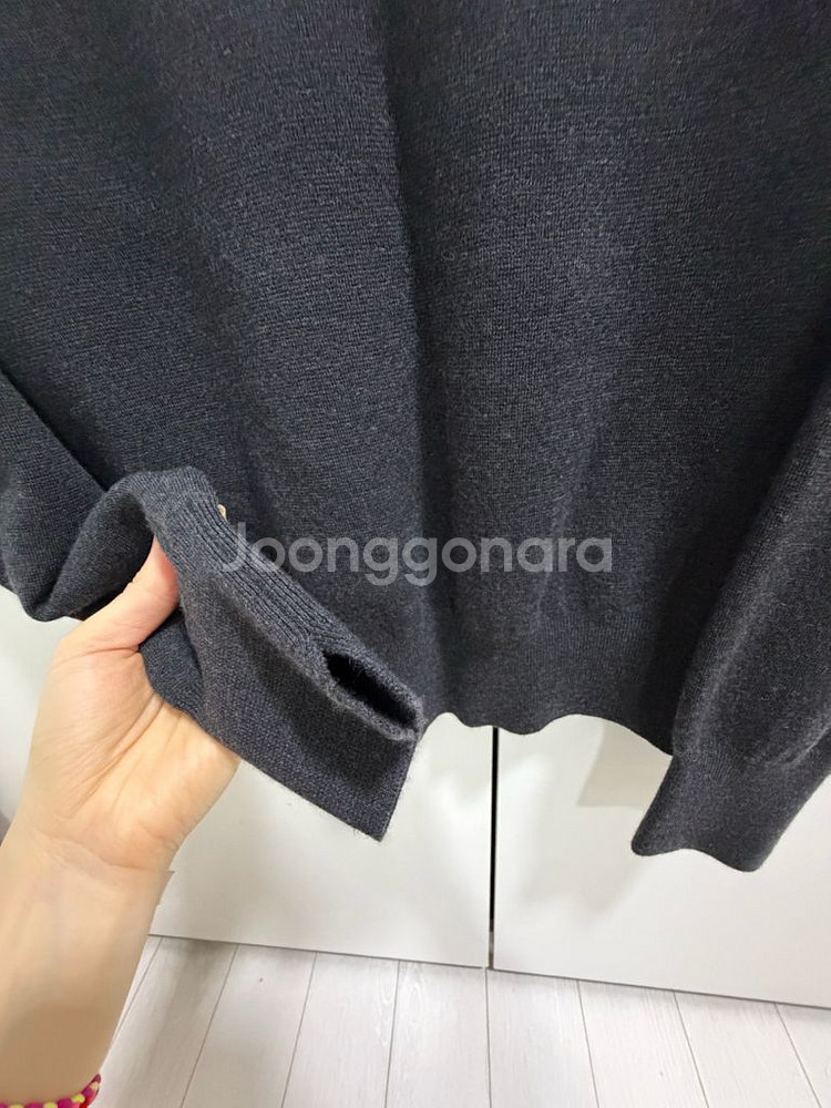 더캐시미어 울라운드넥 니트탑(사진추가)--7