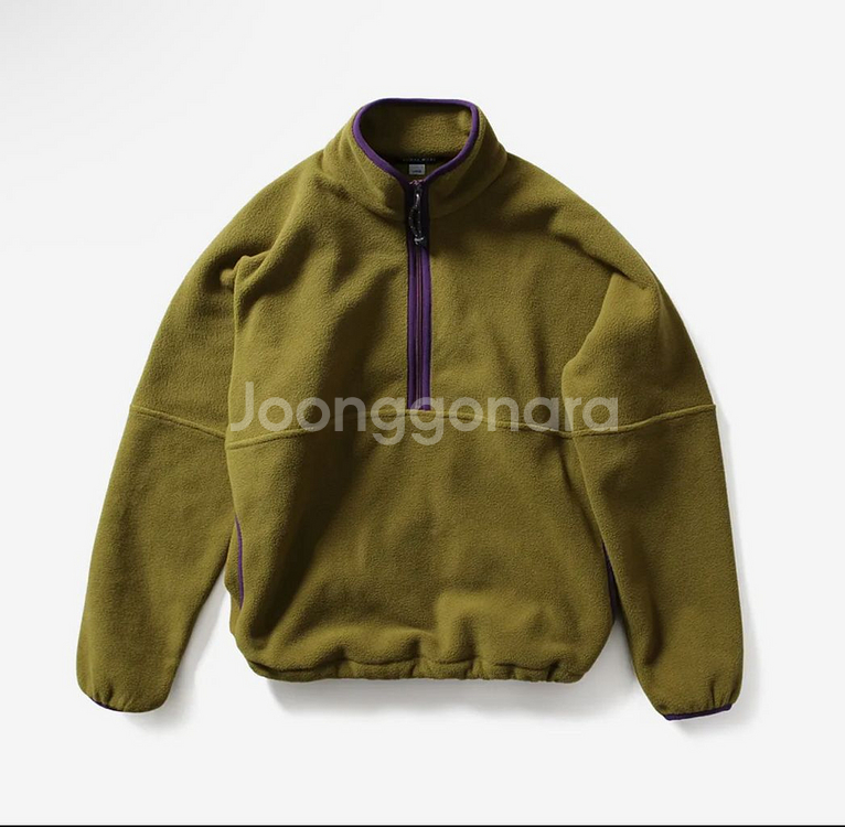 토마스모어 플리스 하프집업 XL사이즈--0