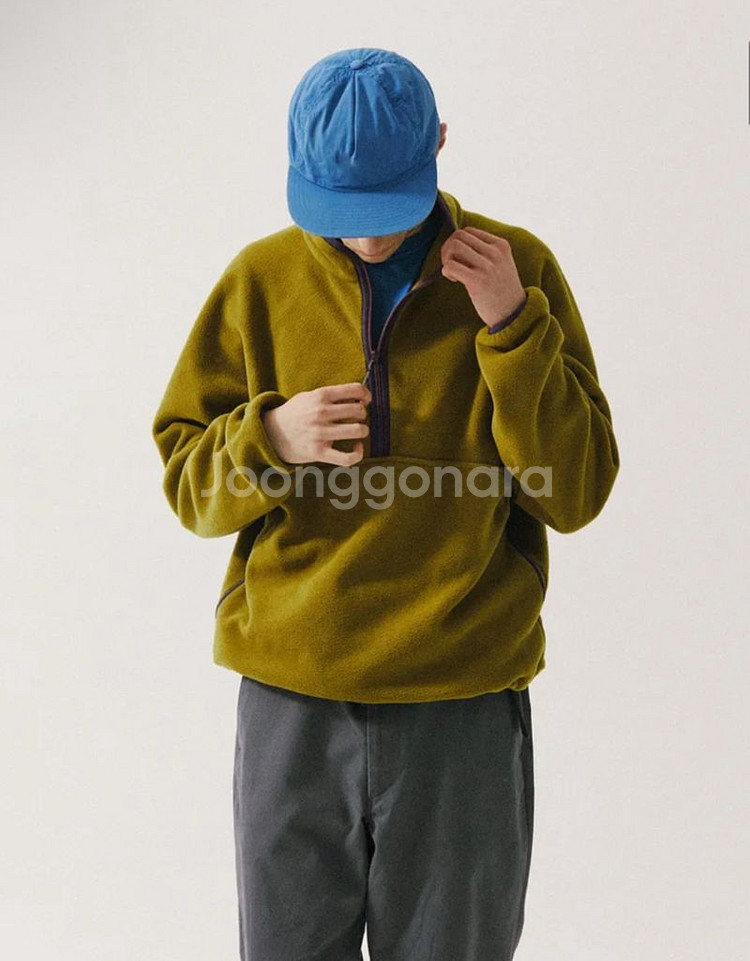 토마스모어 플리스 하프집업 XL사이즈--4