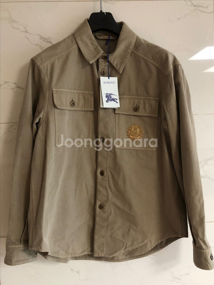 버버리 트윌 크레스트 자켓--0