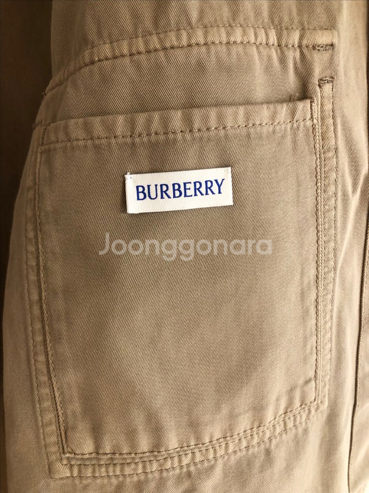 버버리 트윌 크레스트 자켓--2