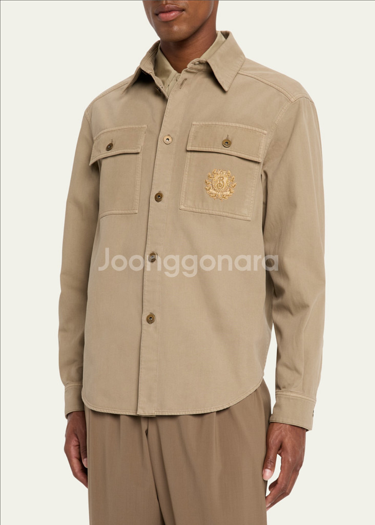 버버리 트윌 크레스트 자켓--6