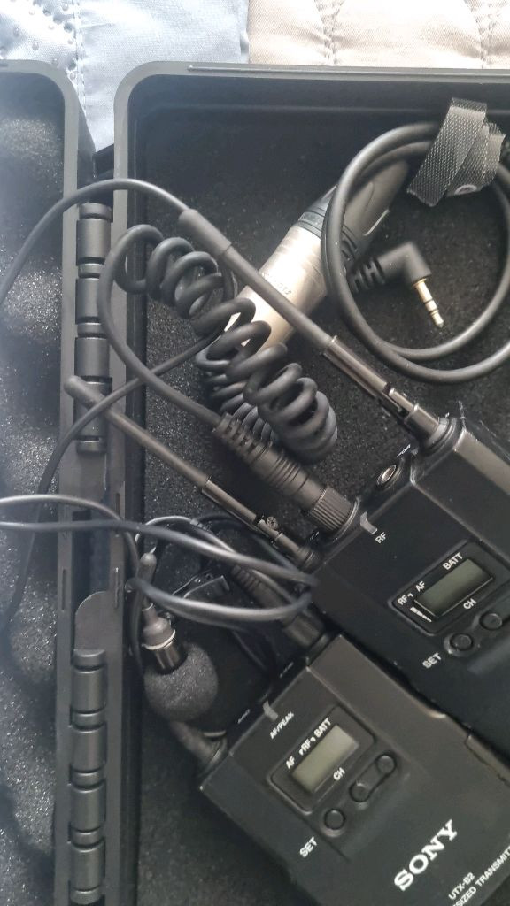 소니 무선 마이크 UTX-B2/URX-P2--1