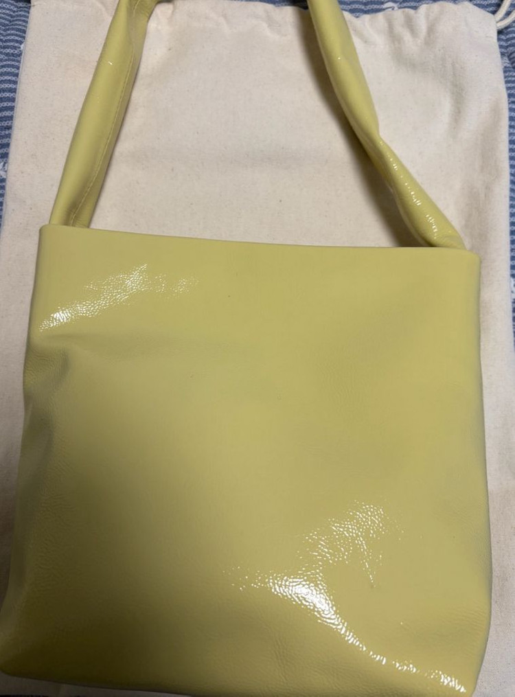 주르드 피칸백 레몬 버터 컬러 새상품 이미지