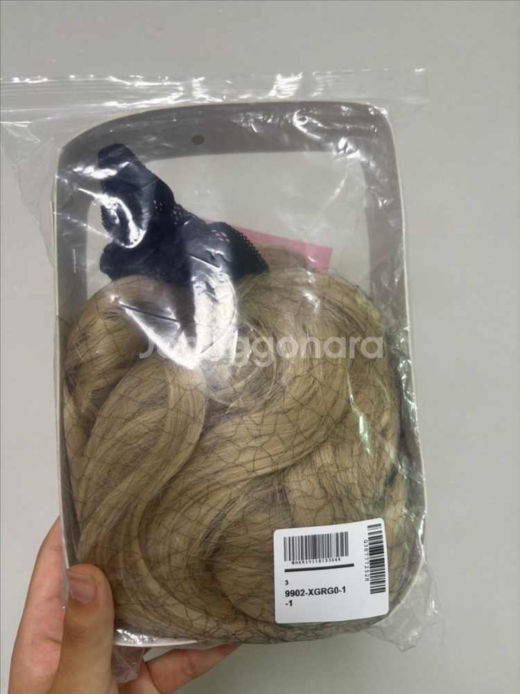 웨이브 금발 가발 새상품 로리타 양산형 지뢰계 갸루--1