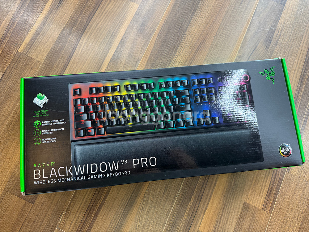 RAZER 블랙위도우 V3 PRO 키보드 팝니다--3