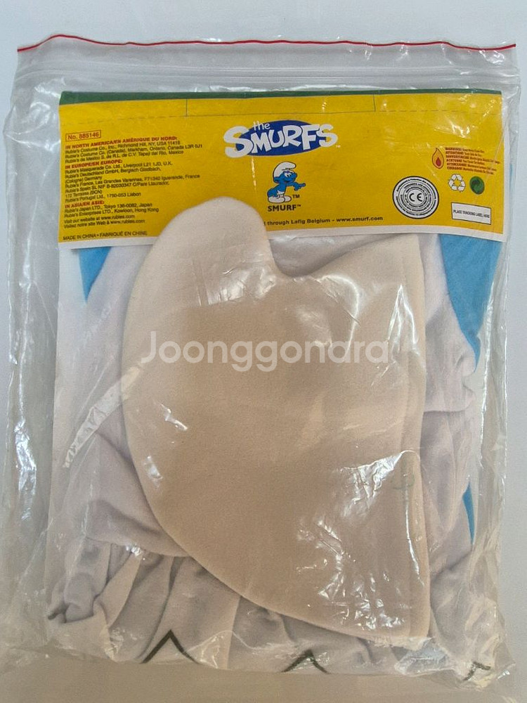 미국 상품 스머프 여아 코스튬 (1-2세용) 국내 발송--3