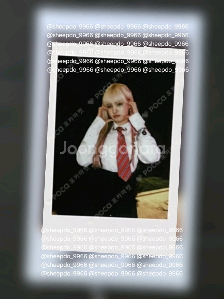 아이브 리즈 싸인 폴라 사인 폴라로이드 싸폴 IVE--0