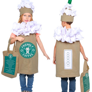 미국 상품 카푸치노 유아 코스튬 3-4세용 국내발송