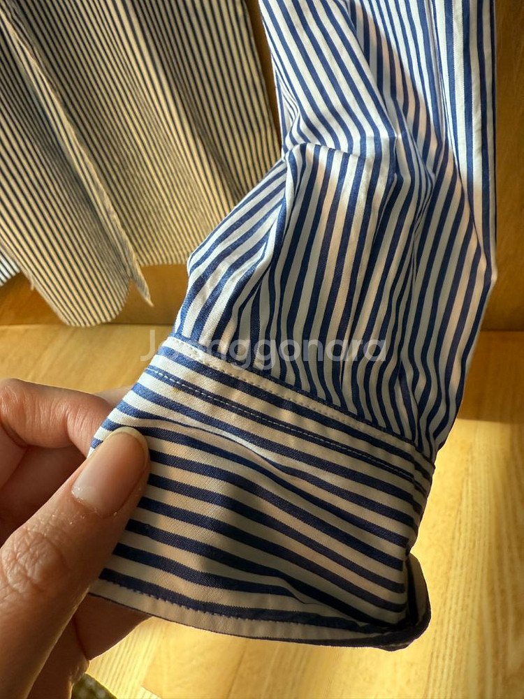 꼼데가르송 스트라이프 셔츠--1