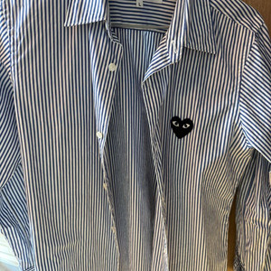 꼼데가르송 스트라이프 셔츠