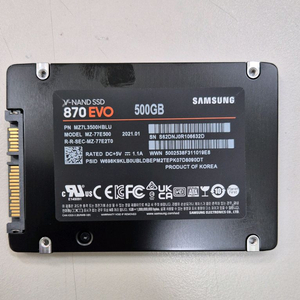 삼성 870 EVO SATA 500GB